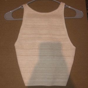 Hollister medium cream halter top